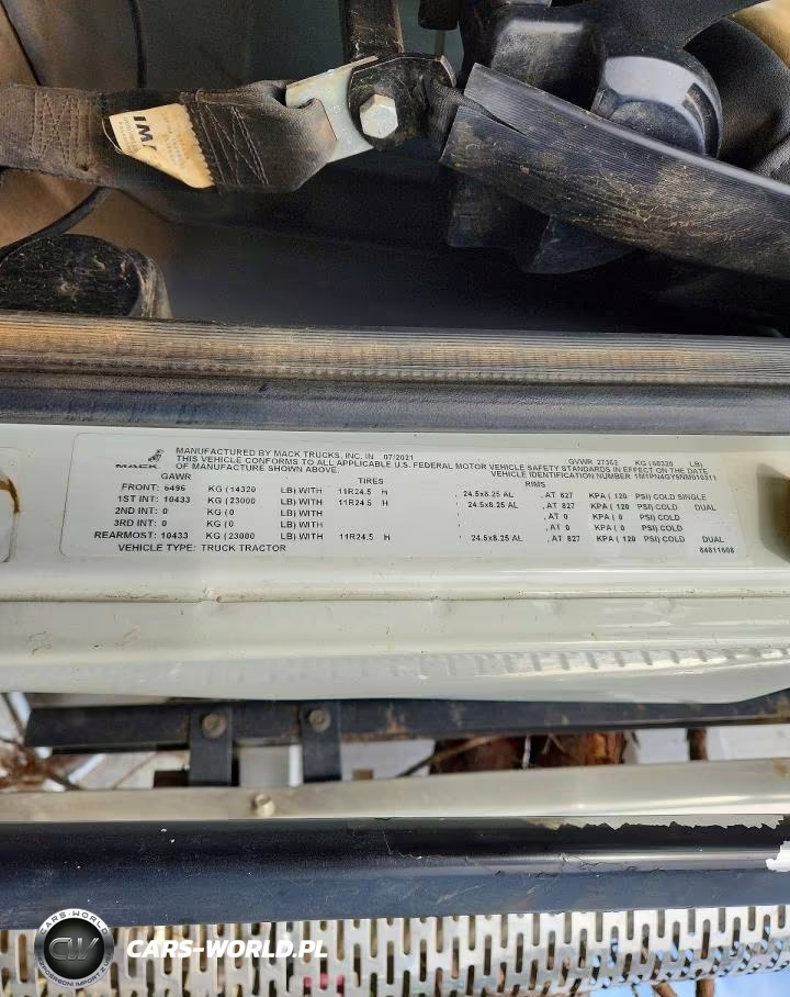 2022 Mack Pinnacle Semi Truck VIN:1M1PN4GY6NM010311 - 12