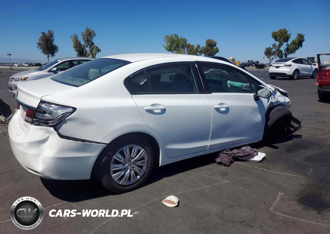 2015 Honda Civic Lx VIN:19XFB2F52FE210960 - 3