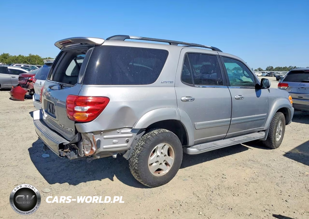 2001 Toyota Sequoia Limited VIN:5TDBT48A01S044468 - 3