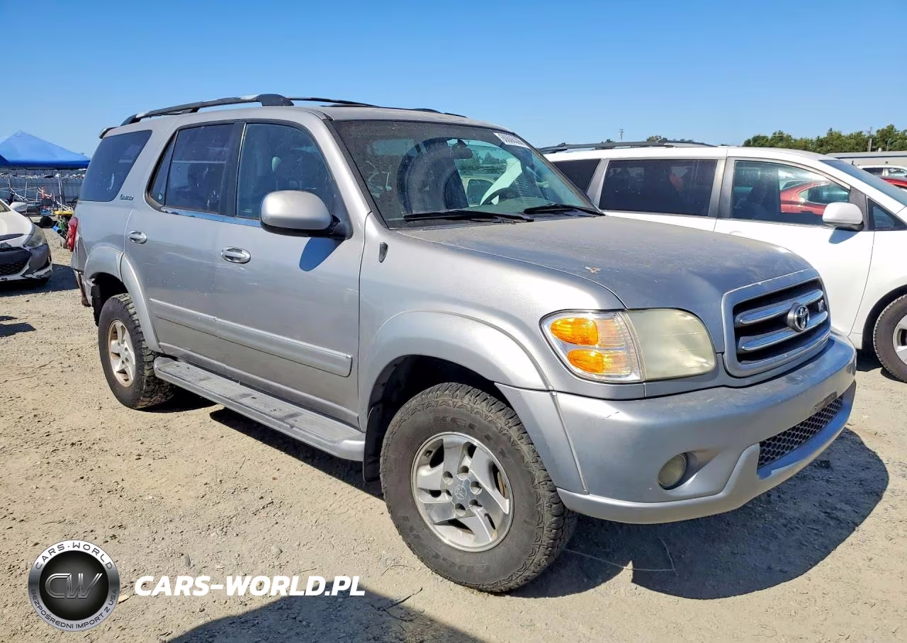 2001 Toyota Sequoia Limited VIN:5TDBT48A01S044468 - 4