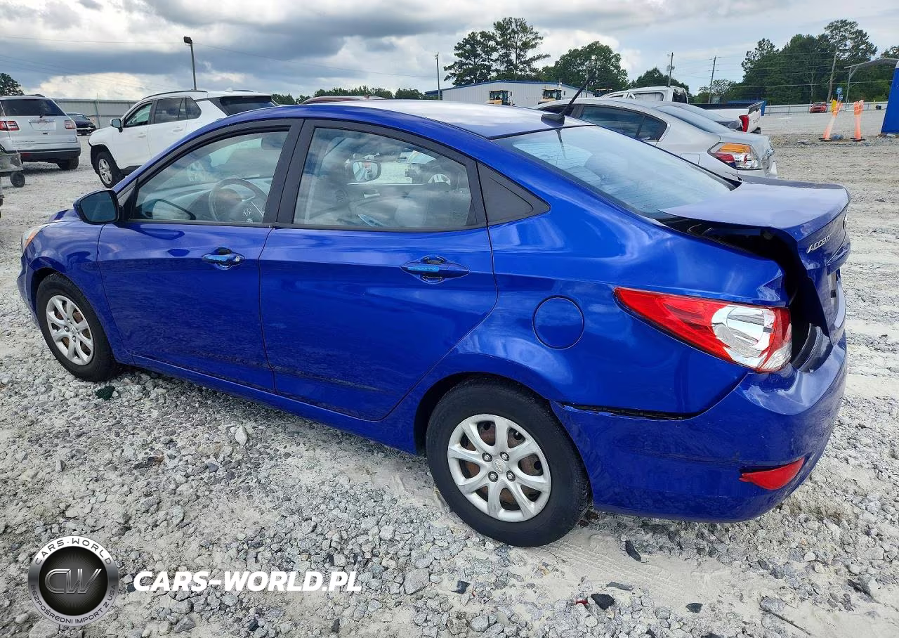 2013 Hyundai Accent Gls VIN:KMHCT4AE6DU309925 - 2