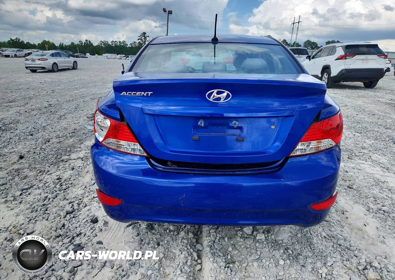 2013 Hyundai Accent Gls VIN:KMHCT4AE6DU309925 - 5