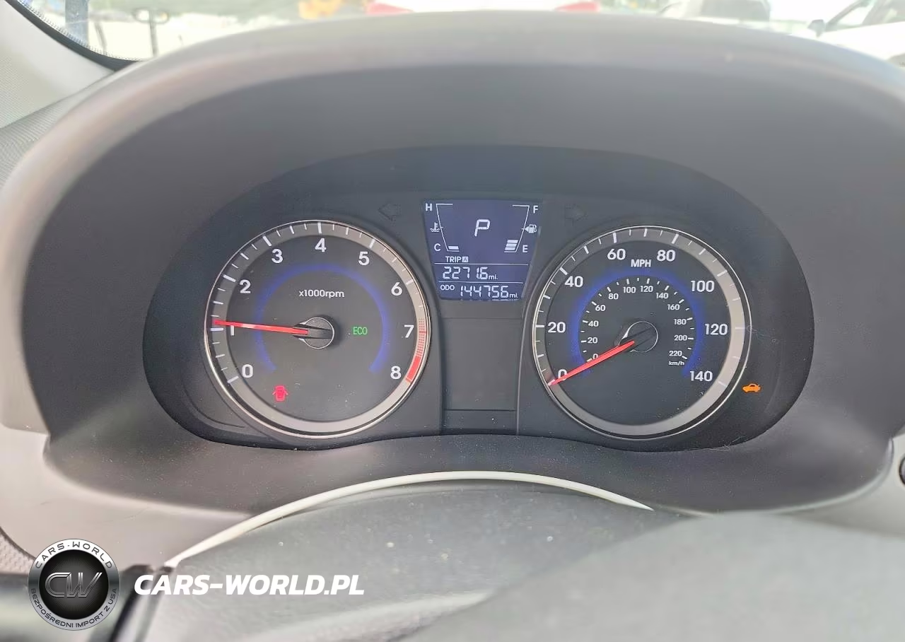 2013 Hyundai Accent Gls VIN:KMHCT4AE6DU309925 - 8