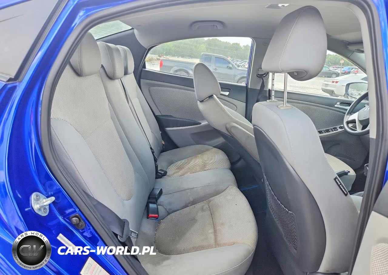 2013 Hyundai Accent Gls VIN:KMHCT4AE6DU309925 - 9