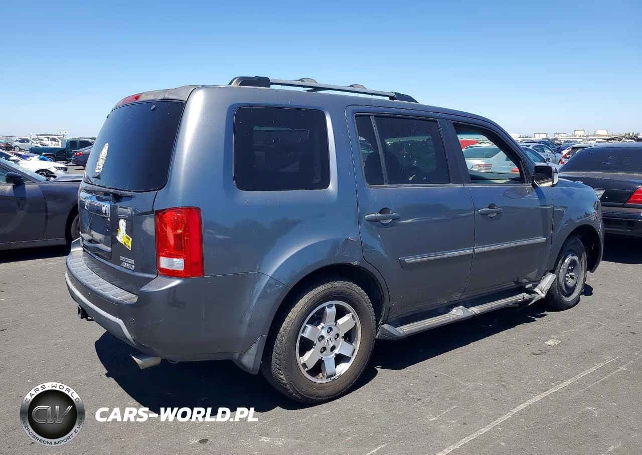 2010 Honda Pilot Touring VIN:5FNYF4H86AB022218 - 3