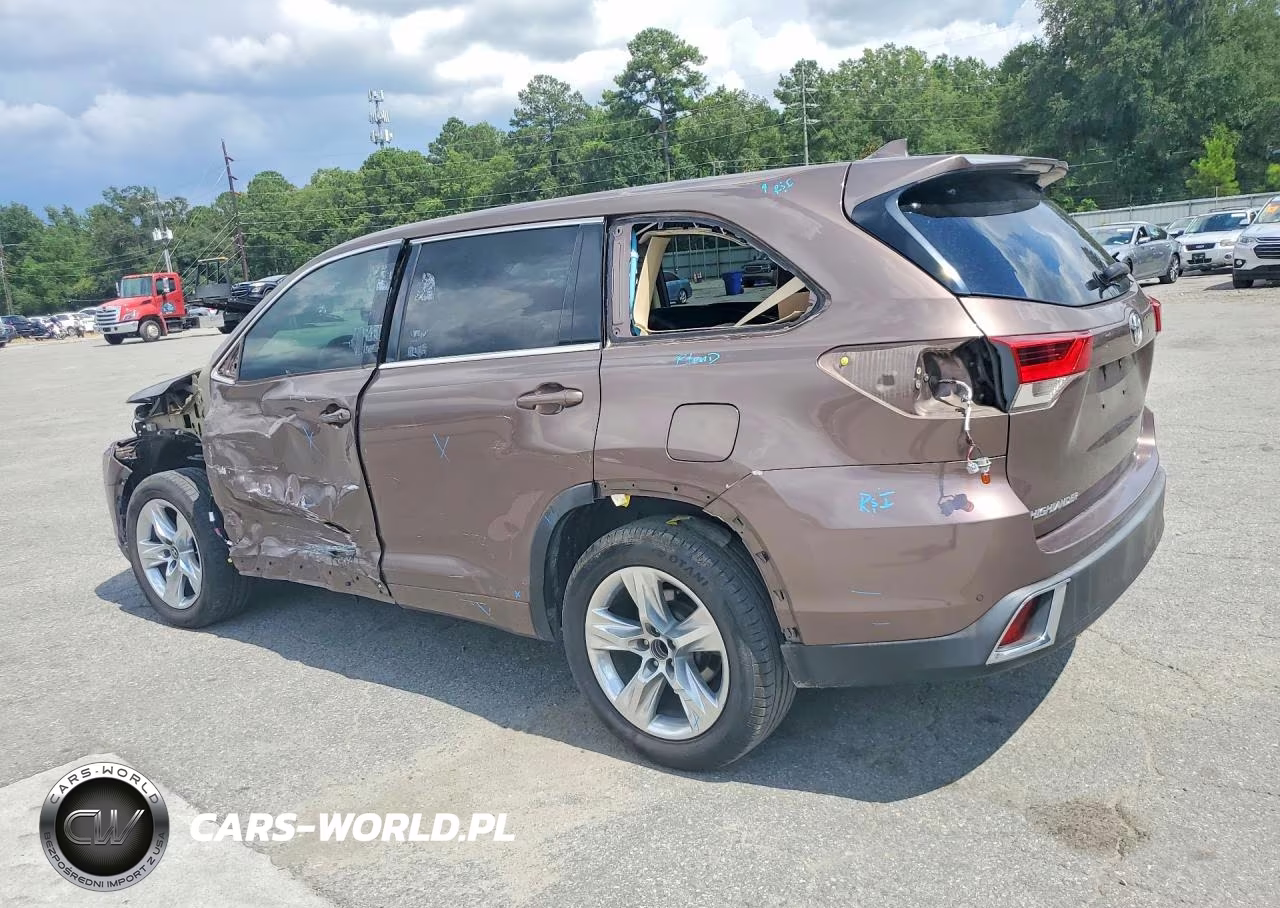 2018 Toyota Highlander Limited VIN:5TDYZRFH7JS242938 - 2