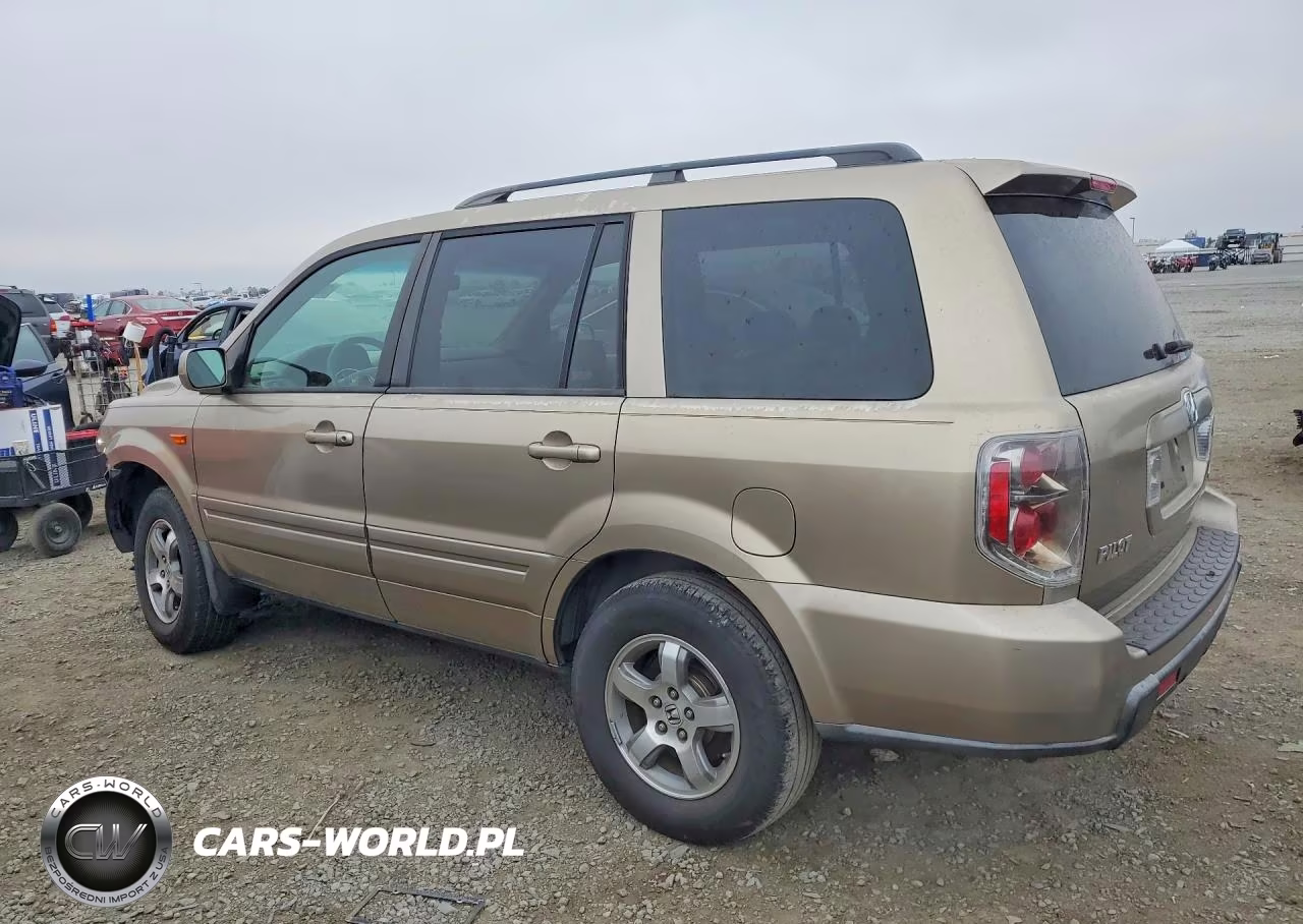 2006 Honda Pilot Ex VIN:2HKYF18526H563926 - 2
