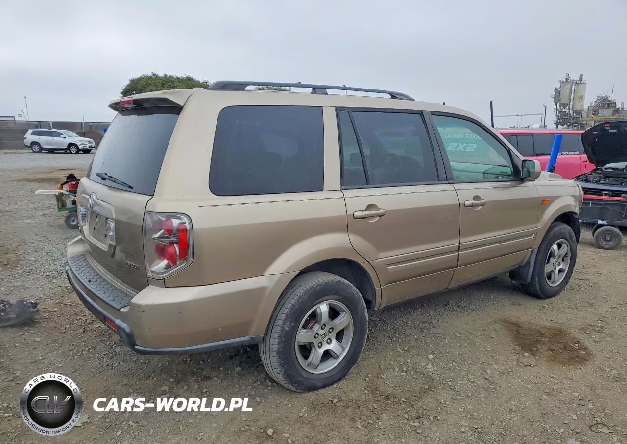 2006 Honda Pilot Ex VIN:2HKYF18526H563926 - 3