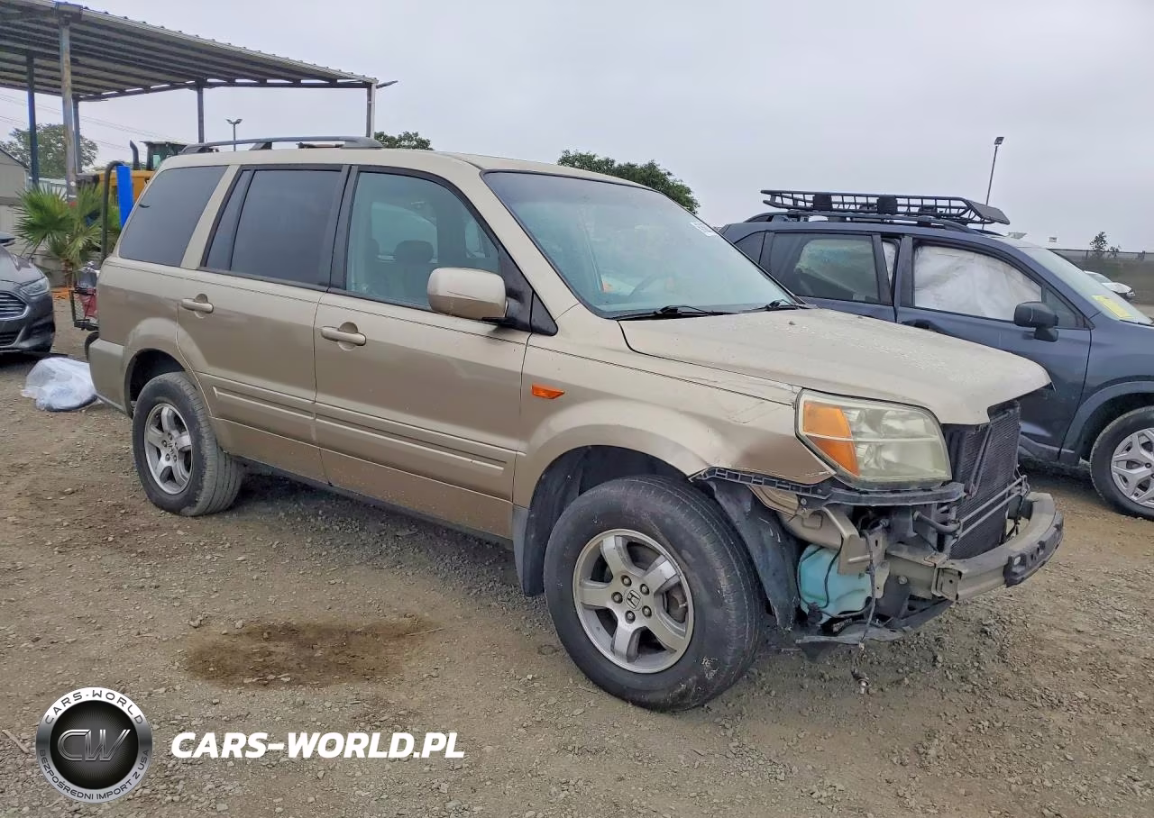 2006 Honda Pilot Ex VIN:2HKYF18526H563926 - 4
