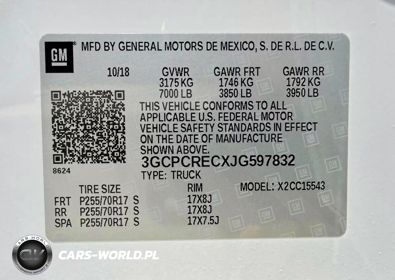 2018 Chevrolet Silverado C1500 Lt VIN:3GCPCRECXJG597832 - 15