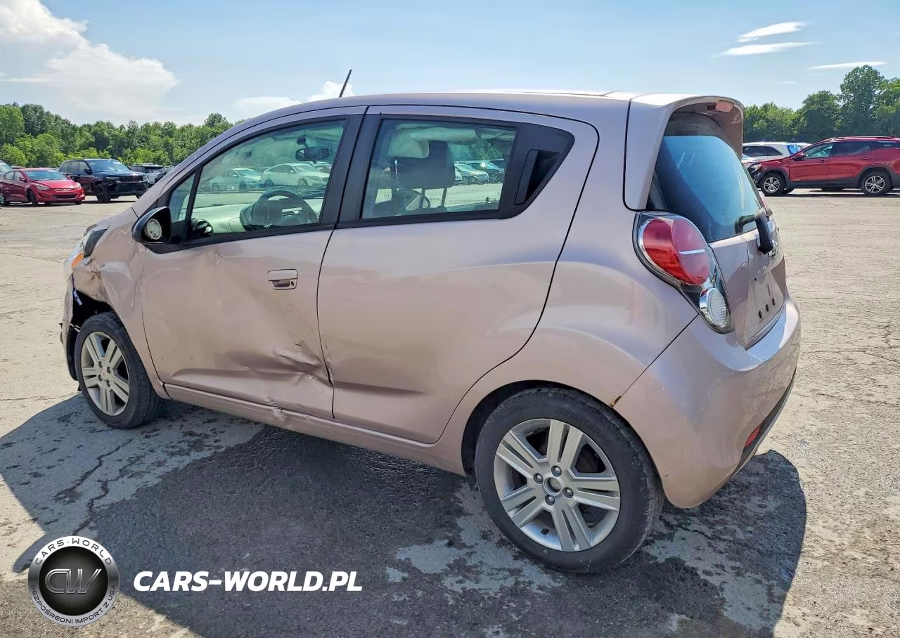 2013 Chevrolet Spark Ls VIN:KL8CB6S9XDC502310 - 2