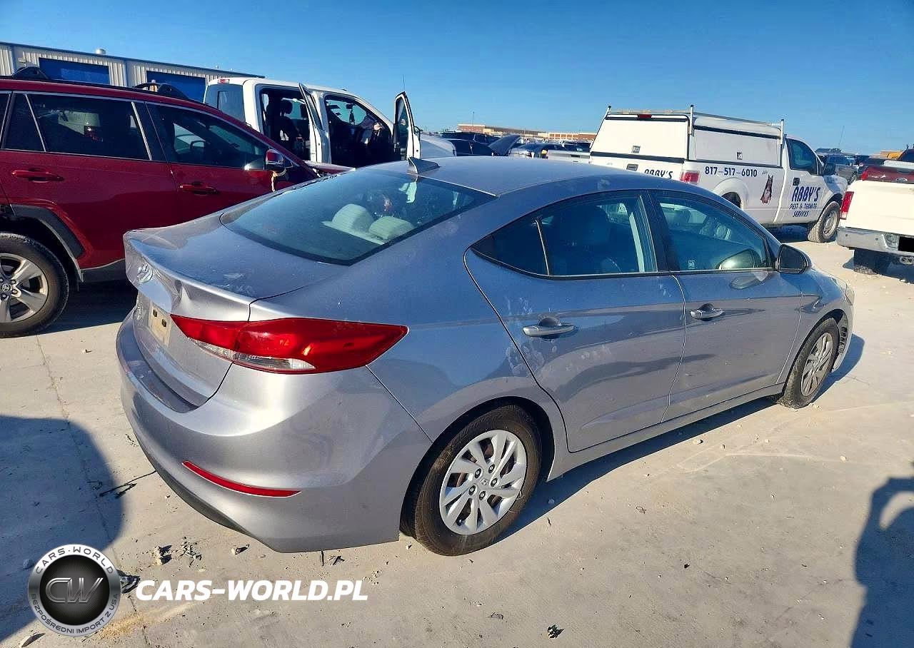 2017 Hyundai Elantra Se VIN:5NPD74LF5HH172642 - 3