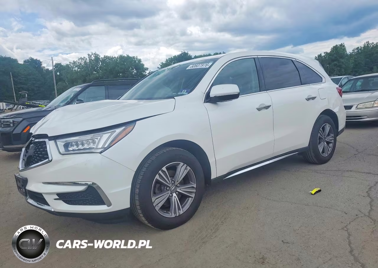 2020 Acura Mdx VIN:5J8YD4H39LL002654 - 1