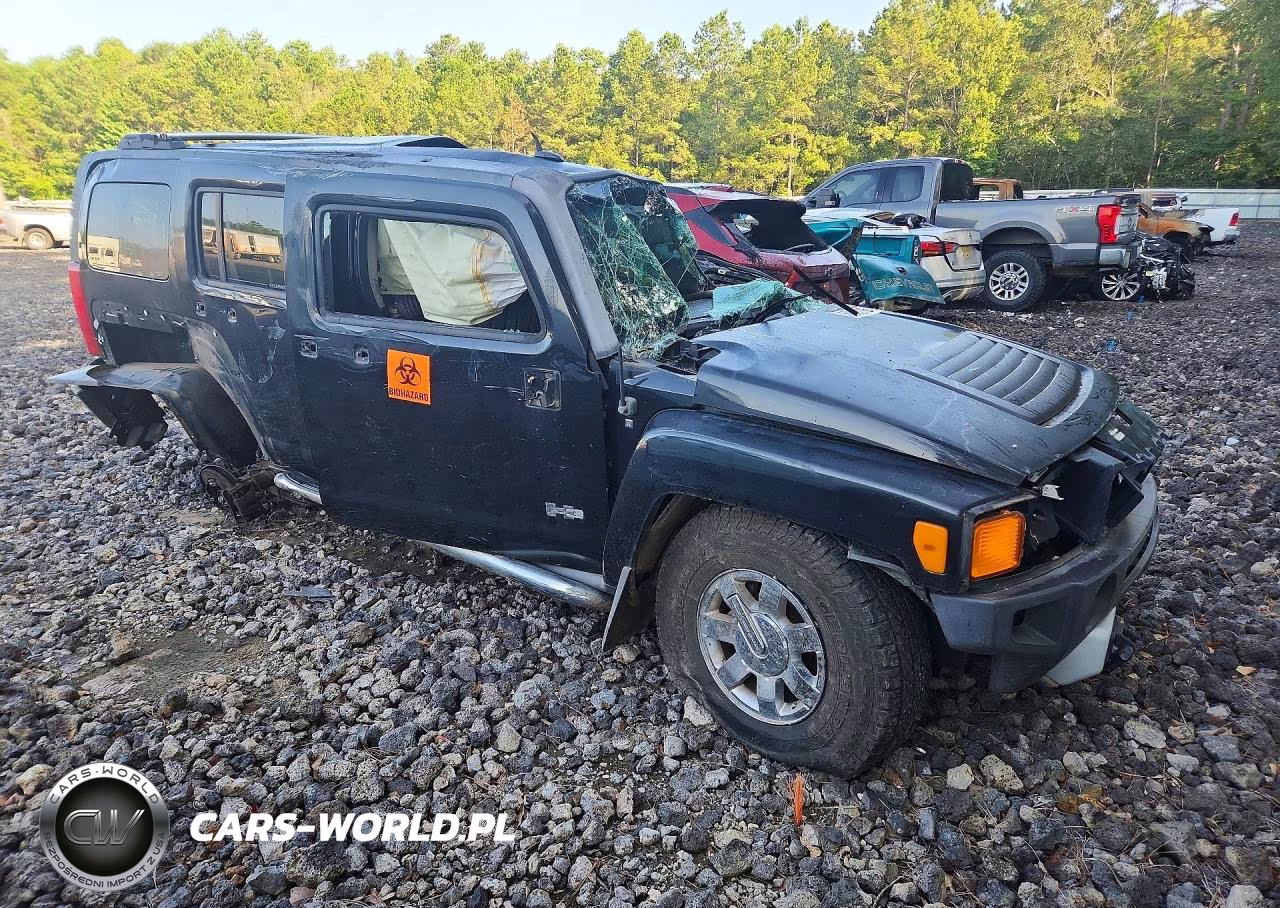 2009 Hummer H3 VIN:5GTEN13EX98105141 - 4