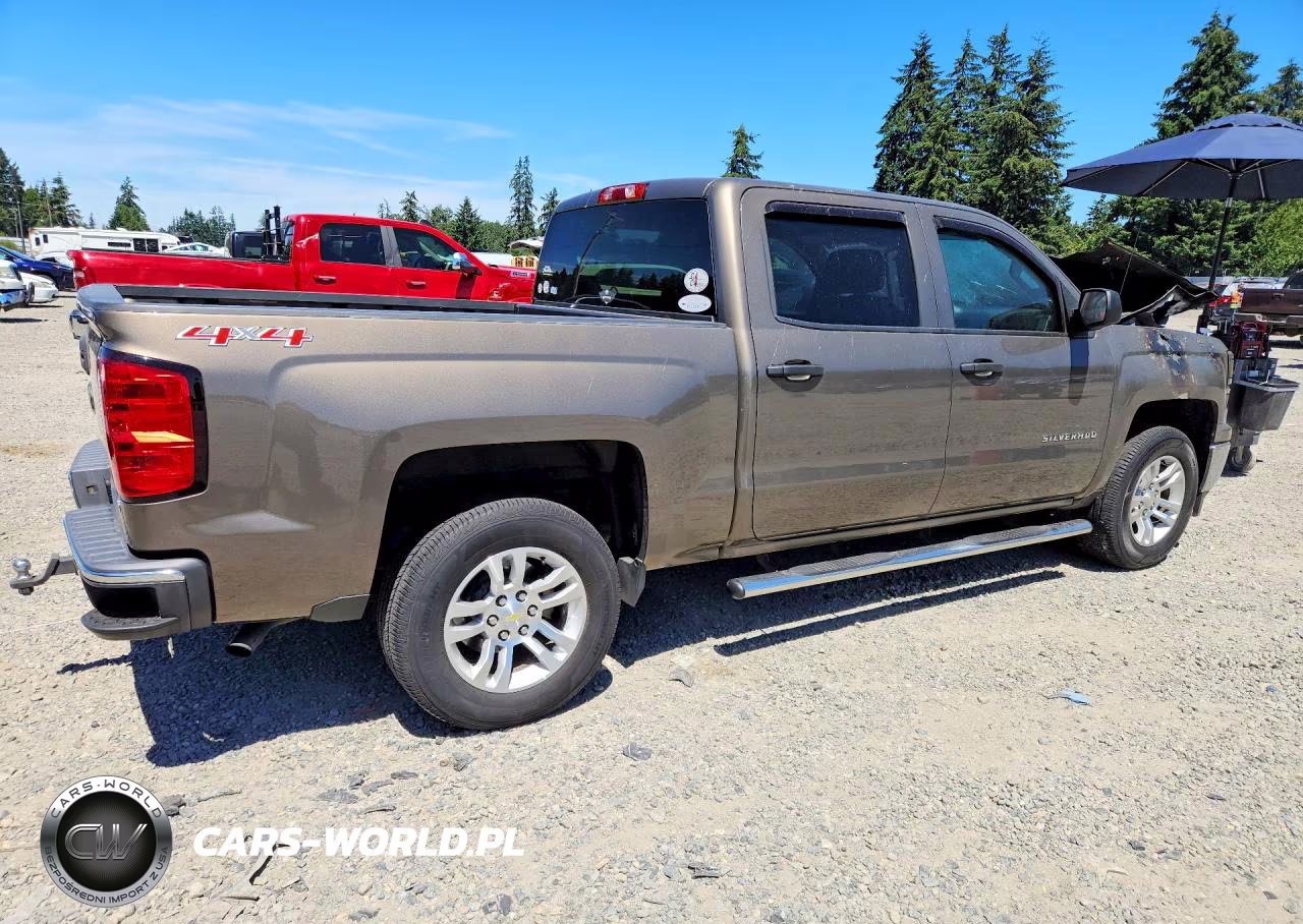 2014 Chevrolet Silverado K1500 Lt VIN:3GCUKREC7EG178283 - 3