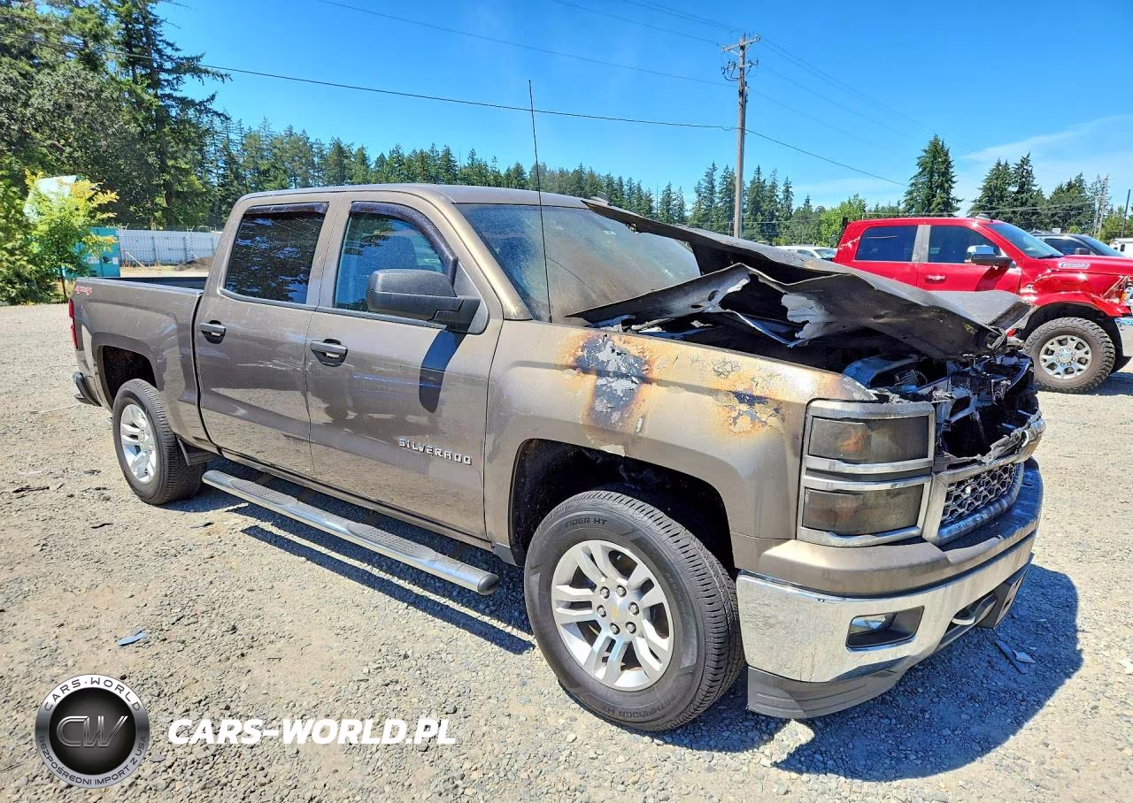 2014 Chevrolet Silverado K1500 Lt VIN:3GCUKREC7EG178283 - 4