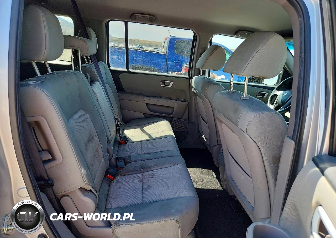 2012 Honda Pilot Lx VIN:5FNYF3H22CB035394 - 10