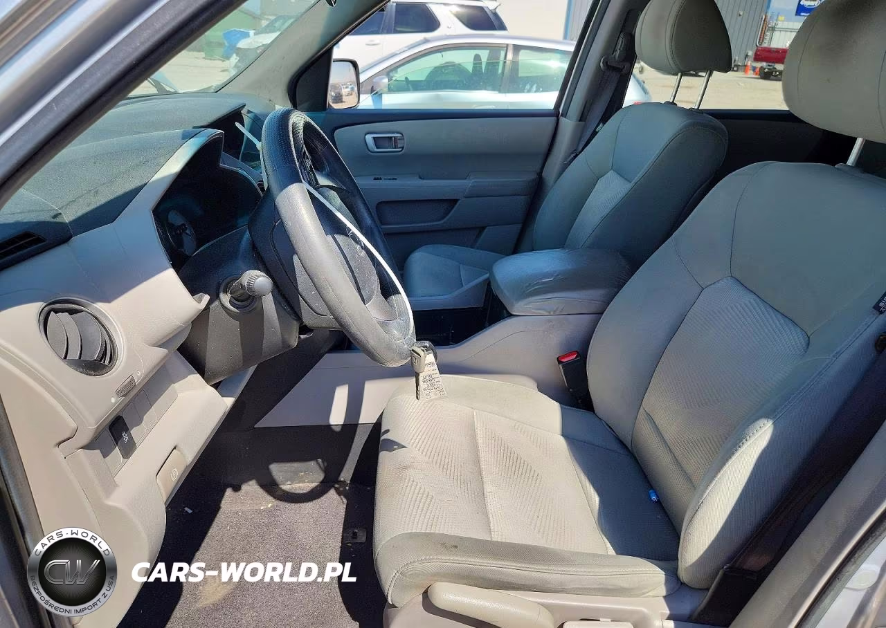 2012 Honda Pilot Lx VIN:5FNYF3H22CB035394 - 7