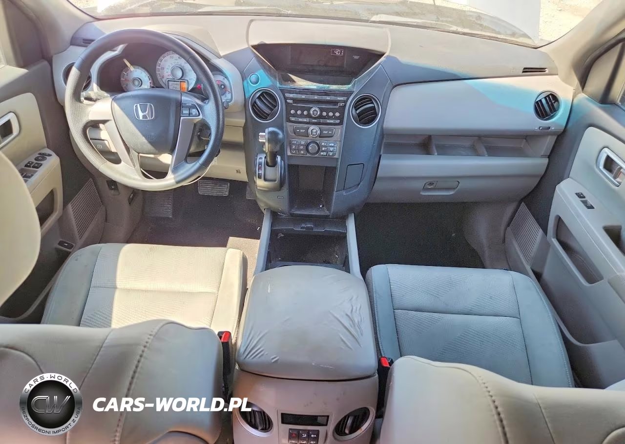 2012 Honda Pilot Lx VIN:5FNYF3H22CB035394 - 8