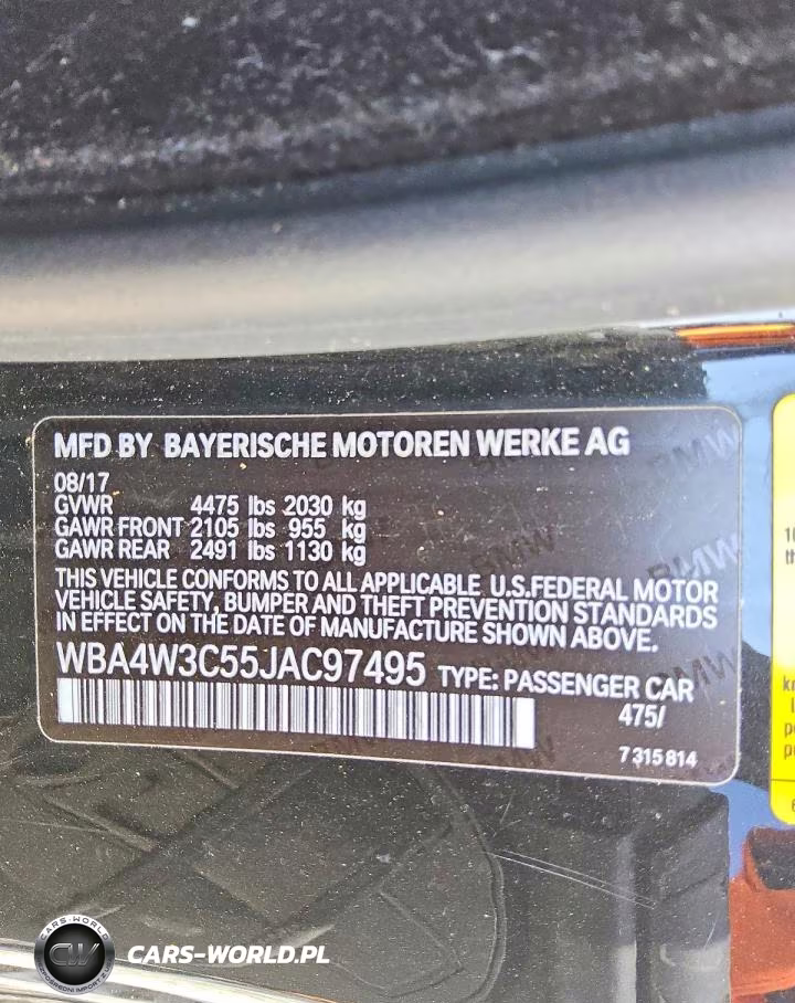 2018 BMW 430I VIN:WBA4W3C55JAC97495 - 12