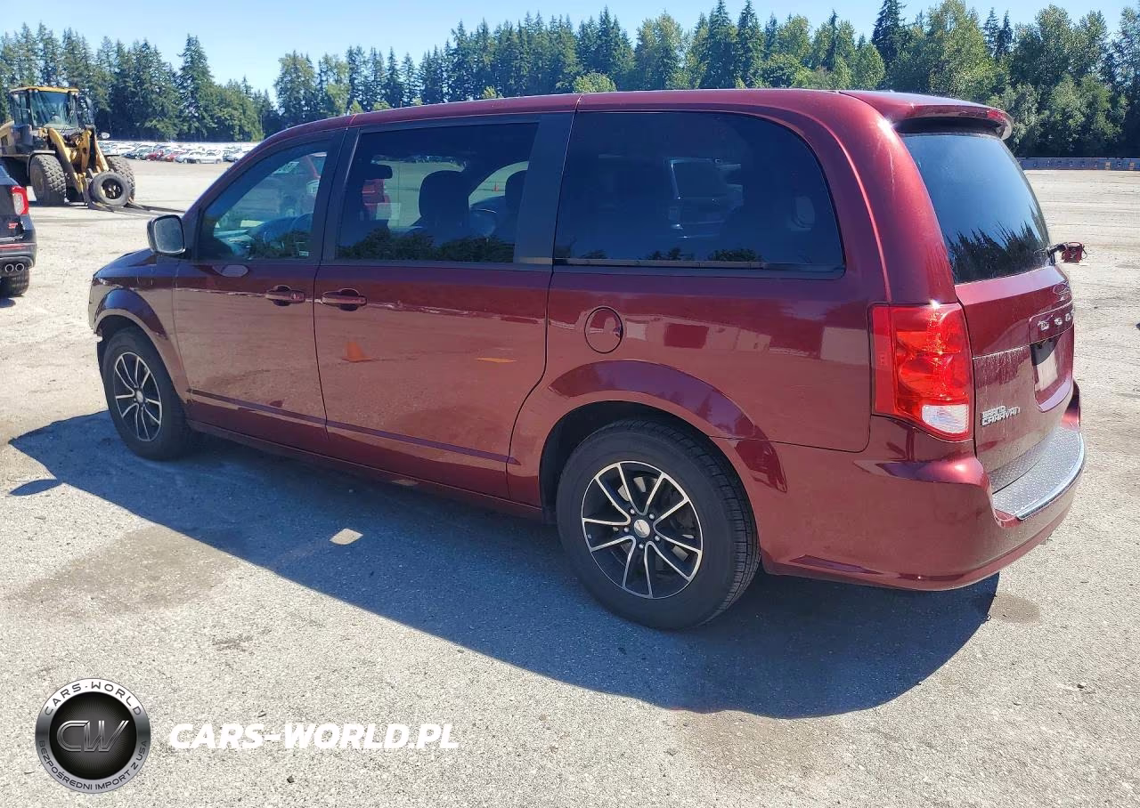 2018 Dodge Grand Caravan Gt VIN:2C4RDGEG3JR145499 - 2