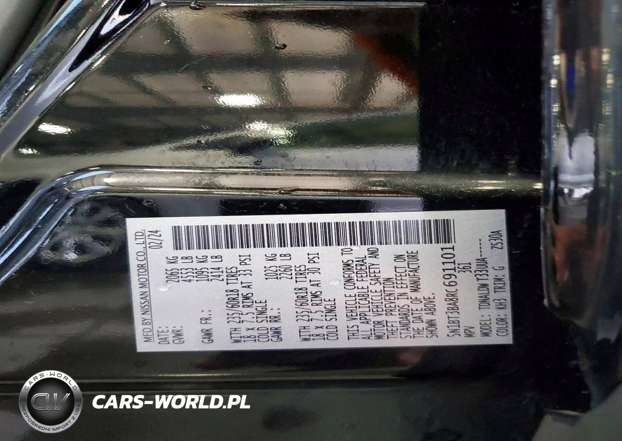 2024 Nissan Rogue Sv VIN:5N1BT3BA8RC691101 - 13