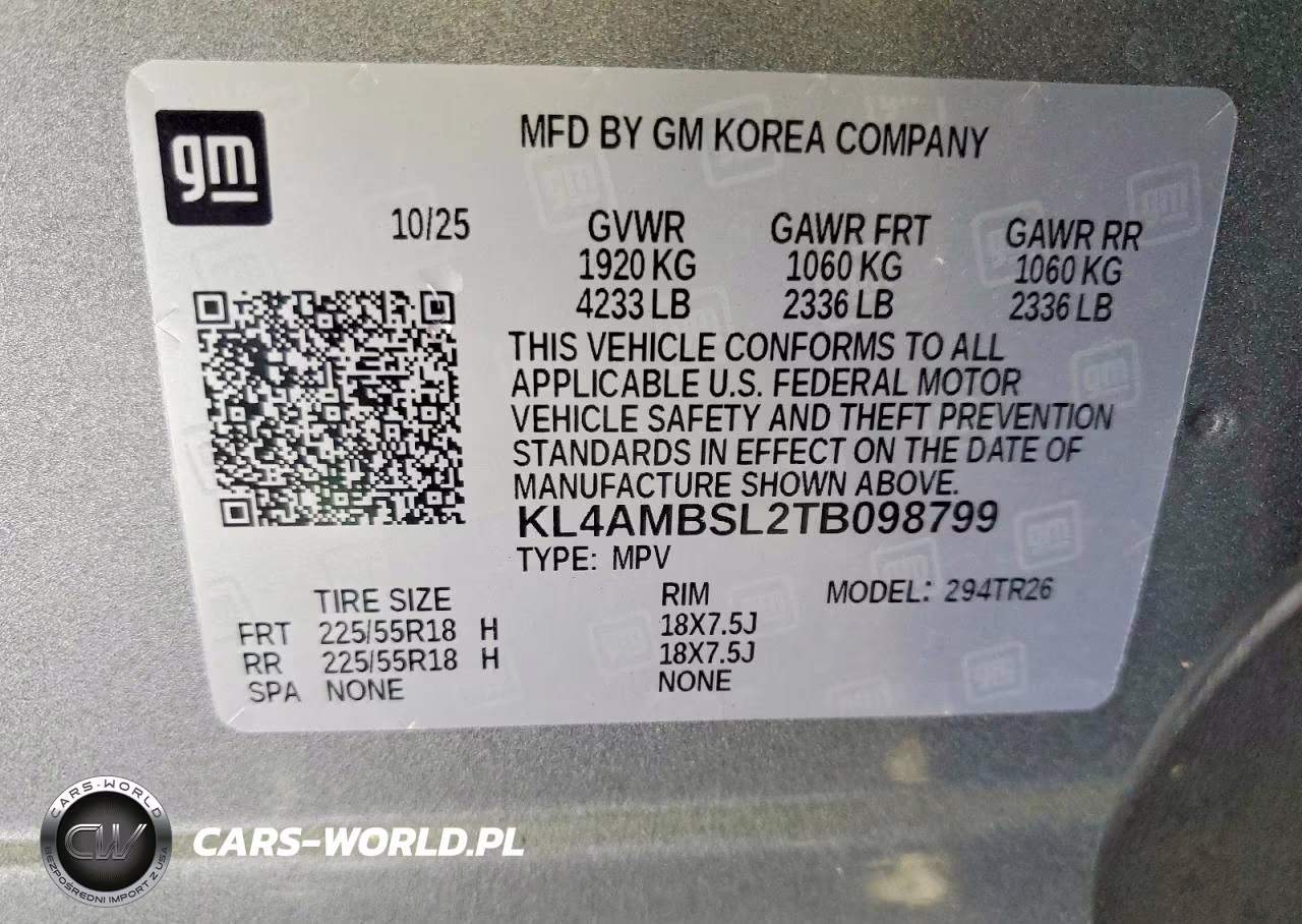 2026 Buick Encore Gx Preferred VIN:KL4AMBSL2TB098799 - 13