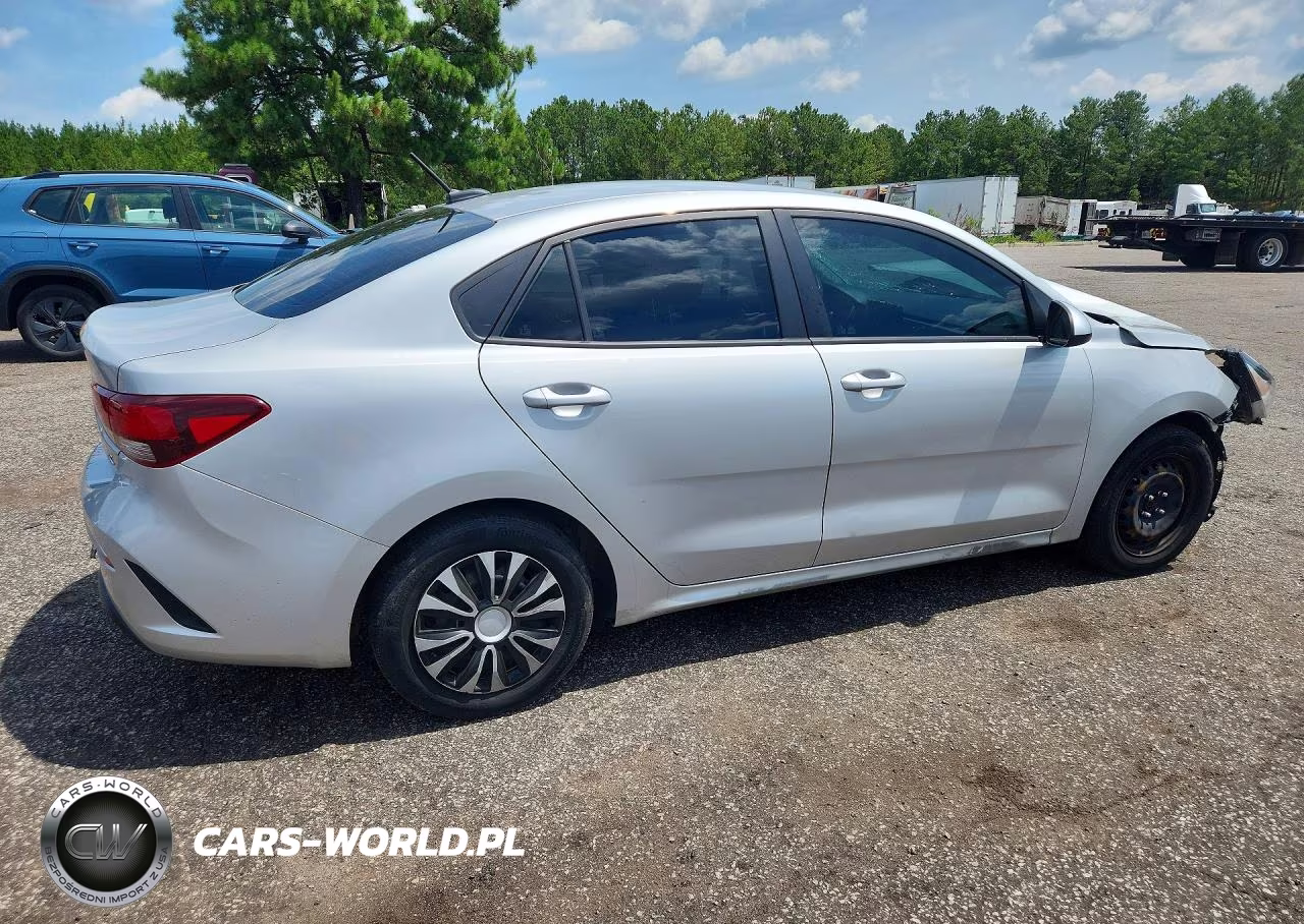 2021 Kia Rio S VIN:3KPA24AD8ME391063 - 3