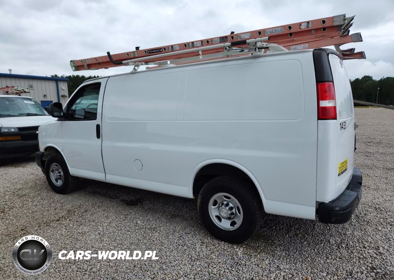 2022 Chevrolet Express G2500 VIN:1GCWGAFP3N1139587 - 2