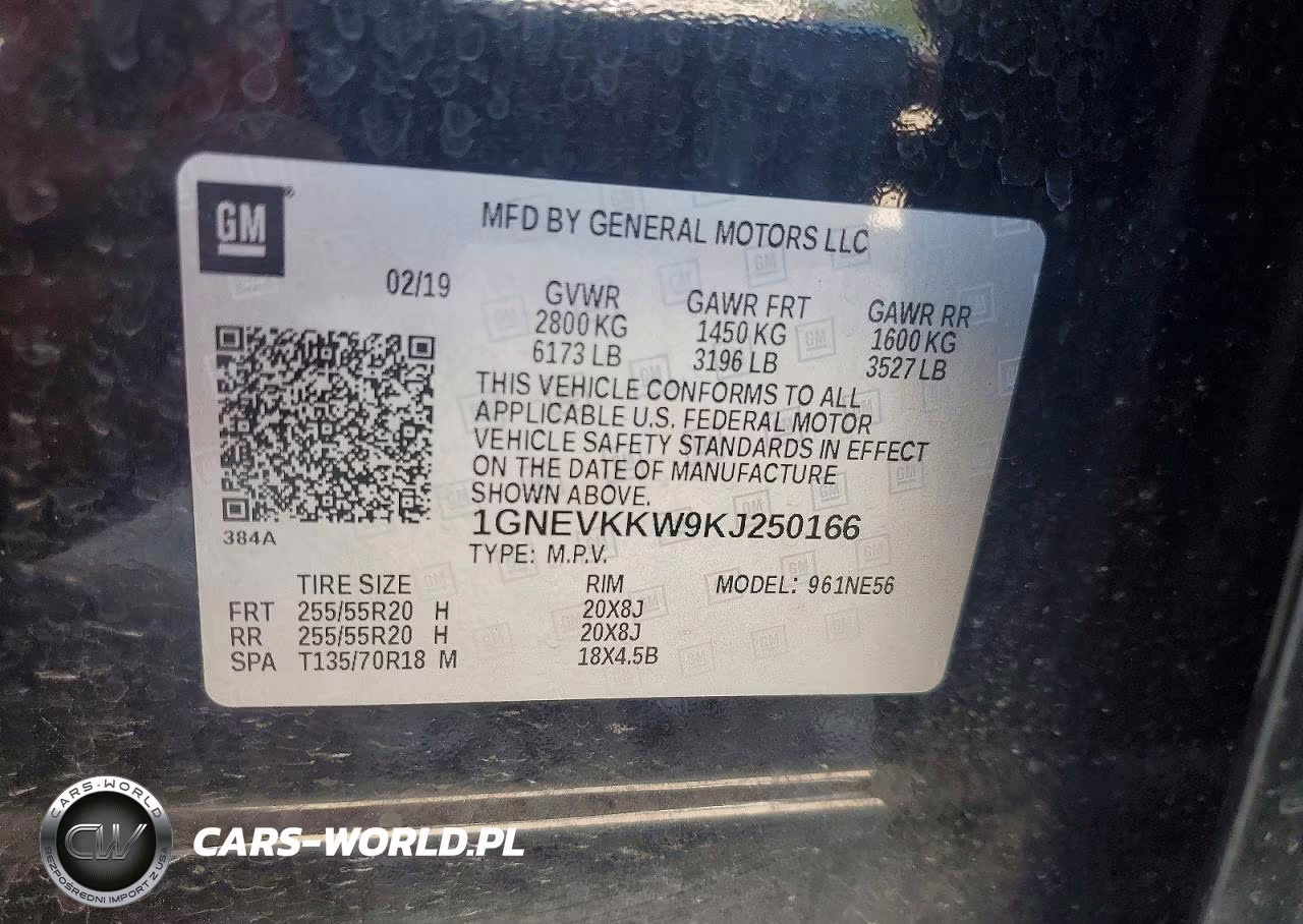 2019 Chevrolet Traverse Premier VIN:1GNEVKKW9KJ250166 - 13