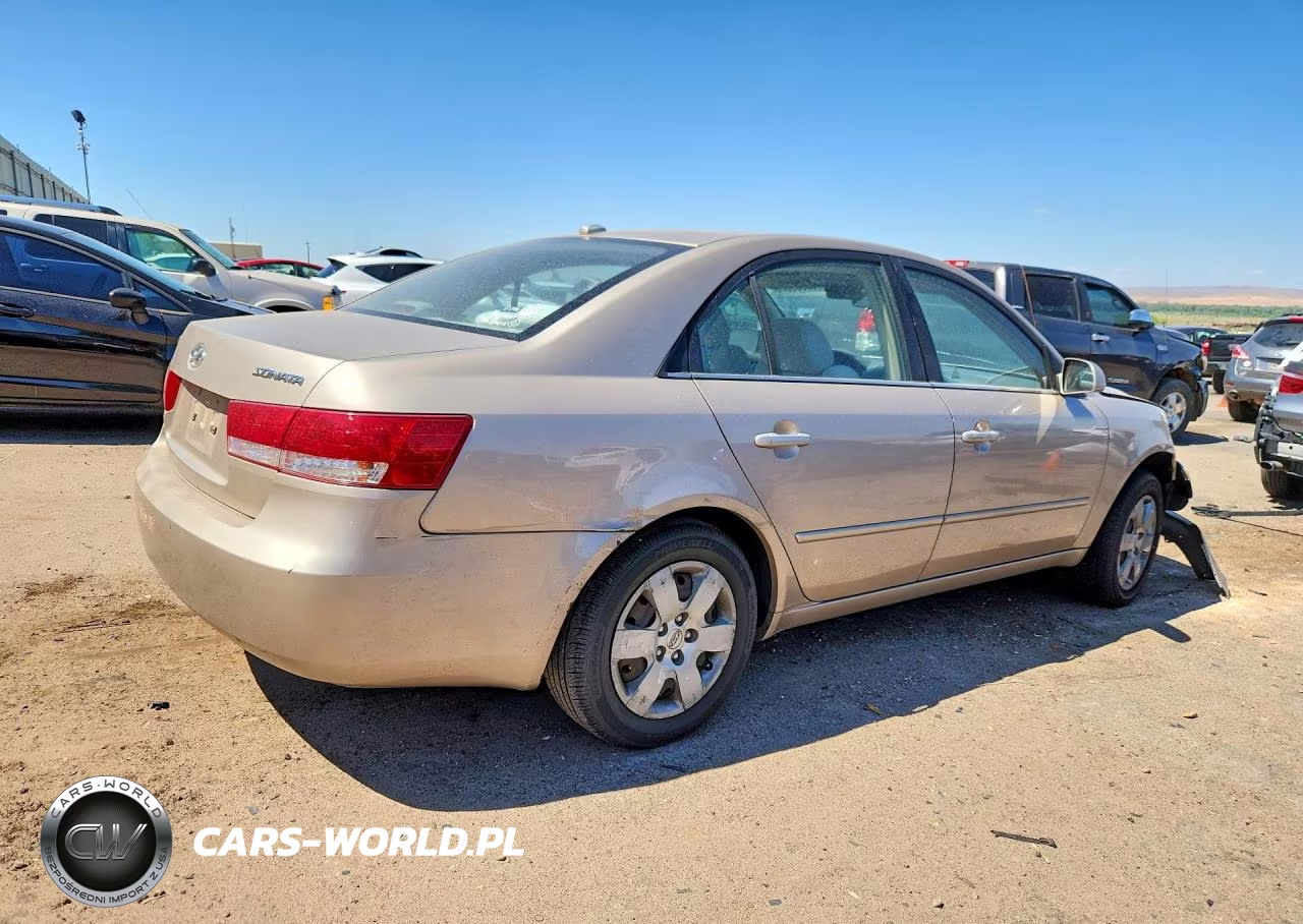 2008 Hyundai Sonata Gls VIN:5NPET46C28H393150 - 3
