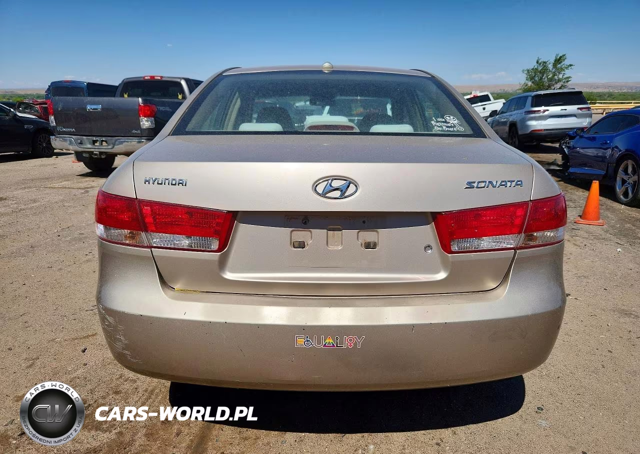 2008 Hyundai Sonata Gls VIN:5NPET46C28H393150 - 6