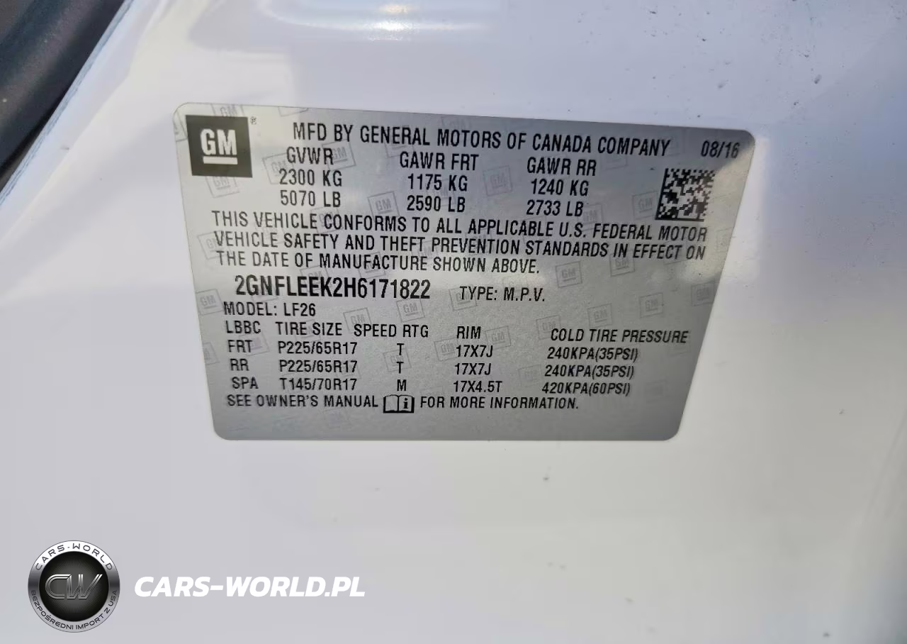 2017 Chevrolet Equinox Ls VIN:2GNFLEEK2H6171822 - 13