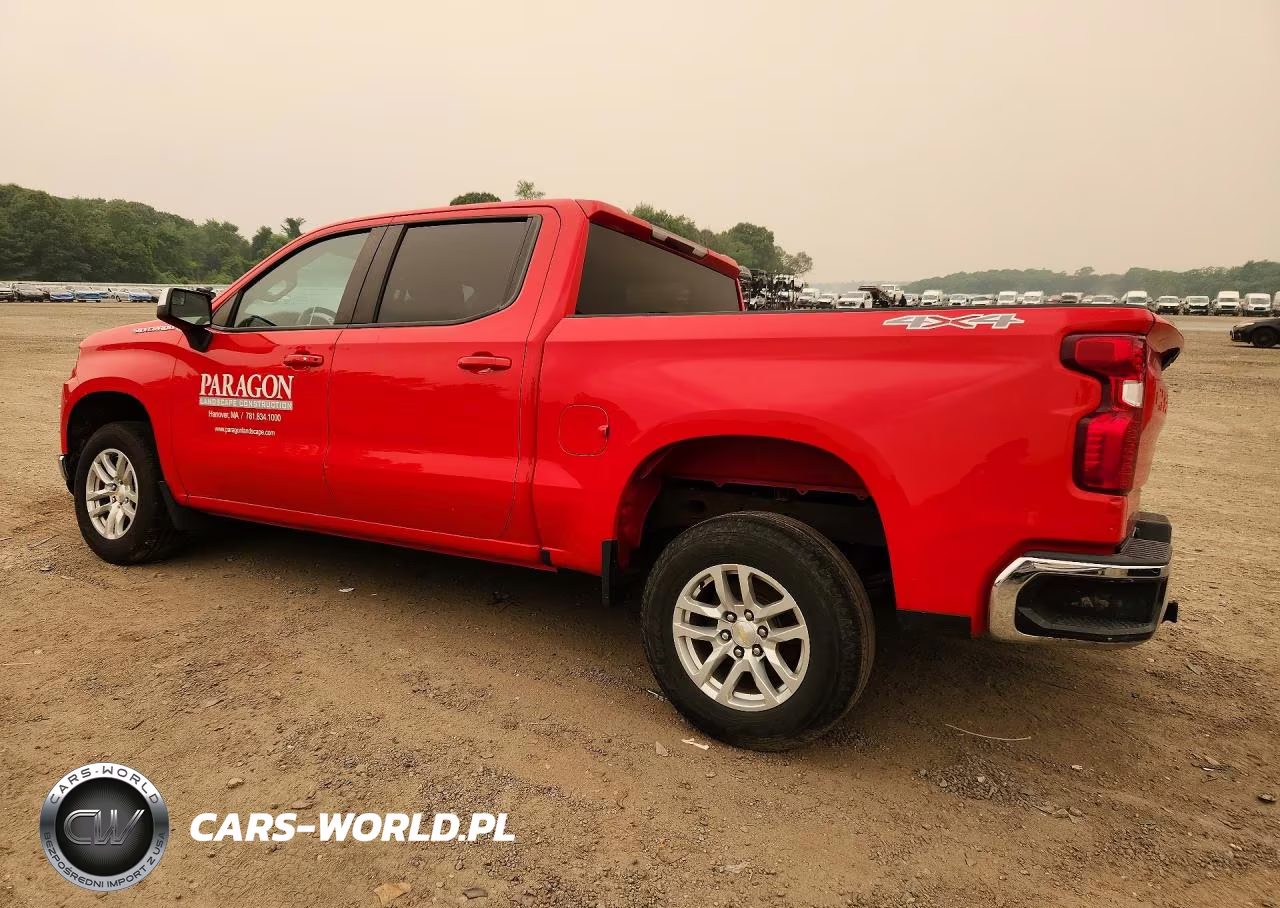 2021 Chevrolet Silverado K1500 Lt VIN:3GCPYJEK5MG339104 - 2