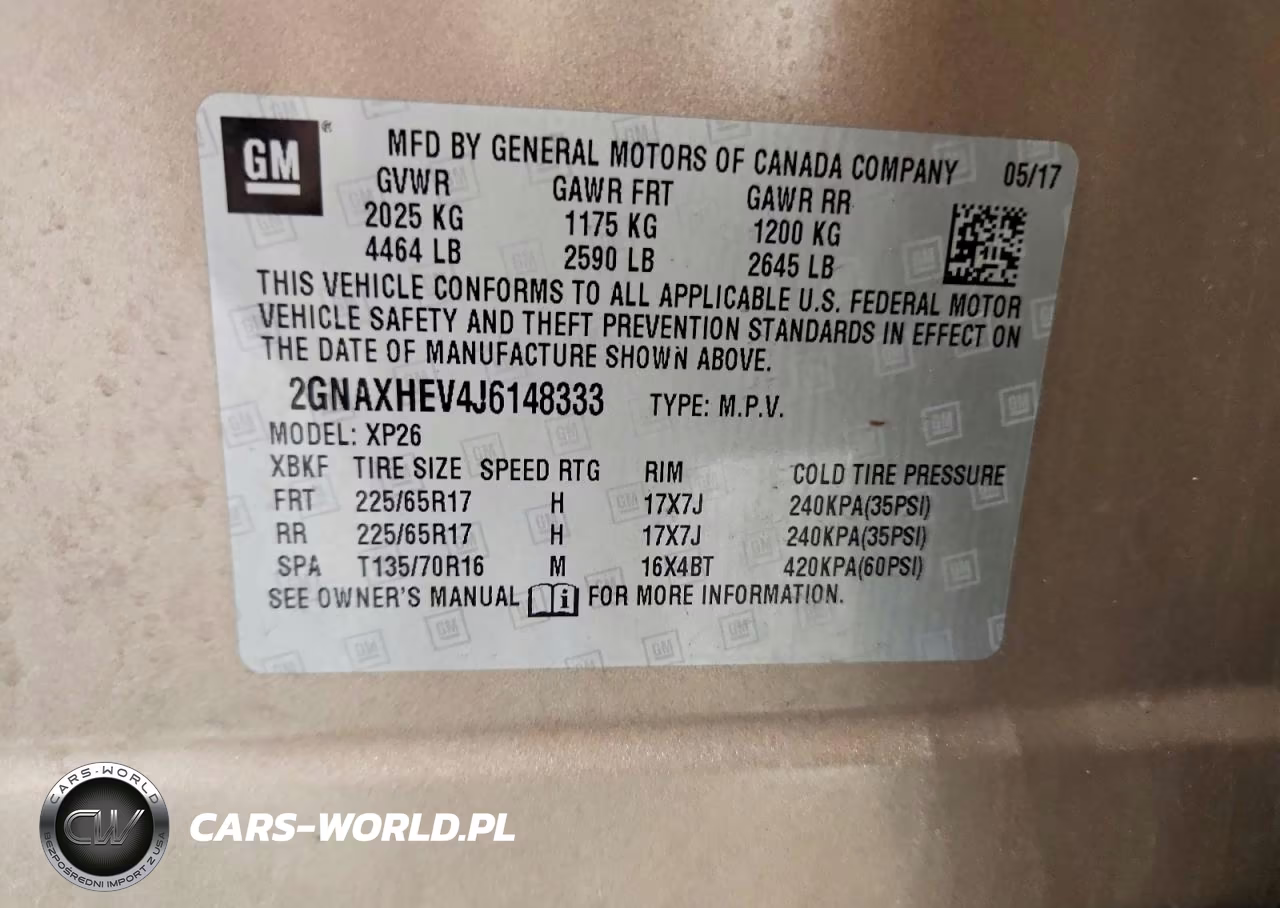 2018 Chevrolet Equinox Ls VIN:2GNAXHEV4J6148333 - 13