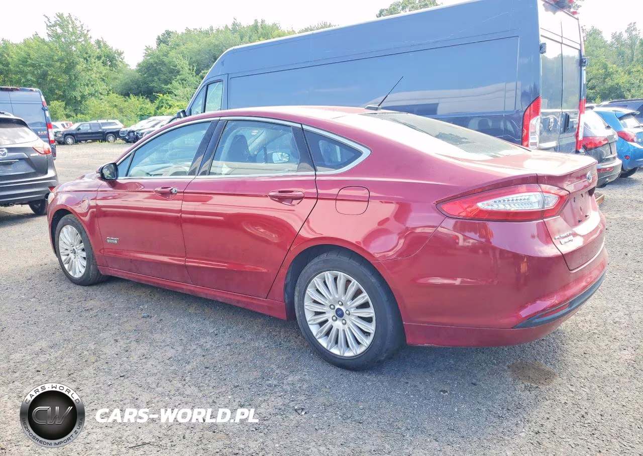 2014 Ford Fusion Se Phev VIN:3FA6P0PU2ER382625 - 2