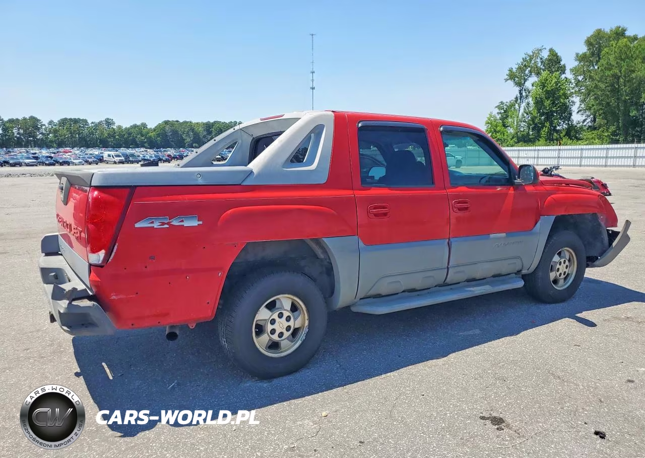 2002 Chevrolet Avalanche K1500 VIN:3GNEK13T52G199659 - 3
