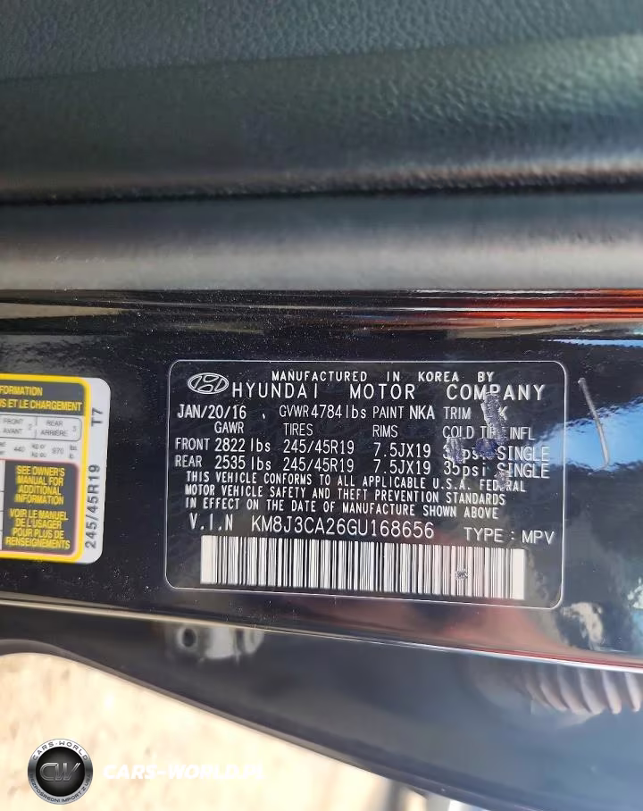 2016 Hyundai Tucson Limited VIN:KM8J3CA26GU168656 - 13