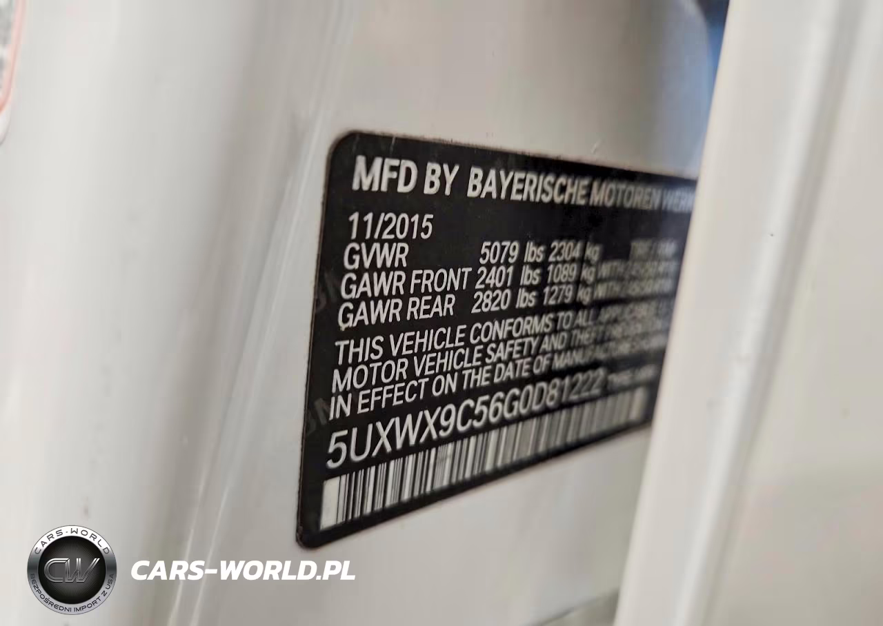 2016 BMW X3 xDrive28I VIN:5UXWX9C56G0D81222 - 13