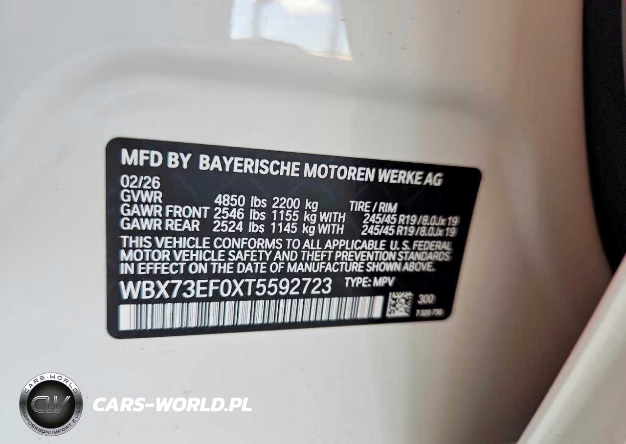 2026 BMW X1 xDrive28I VIN:WBX73EF0XT5592723 - 13