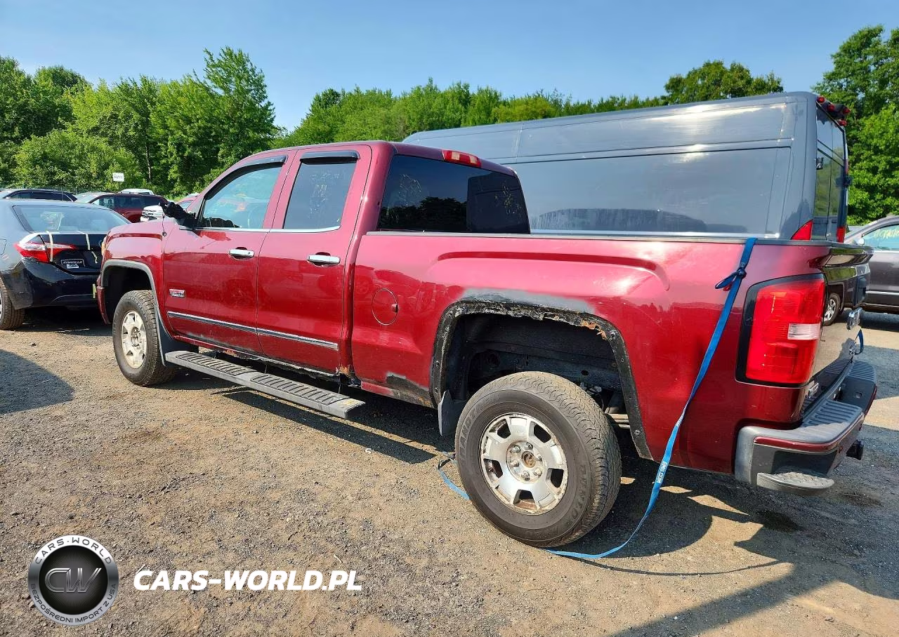 2014 GMC Sierra K1500 Slt VIN:1GTV2VEC8EZ301604 - 2