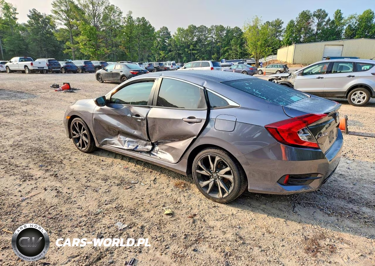 2019 Honda Civic Sport VIN:2HGFC2F89KH602535 - 2