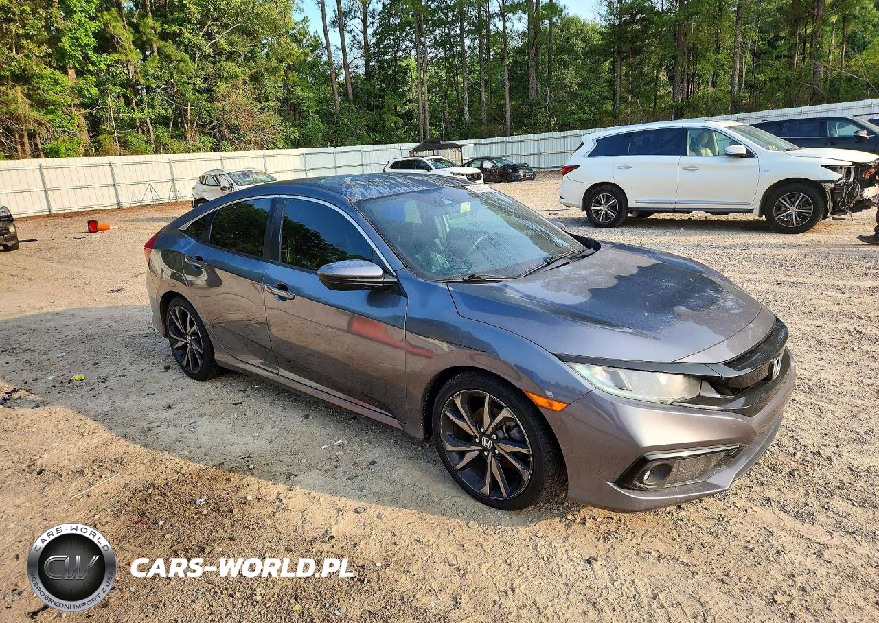 2019 Honda Civic Sport VIN:2HGFC2F89KH602535 - 4