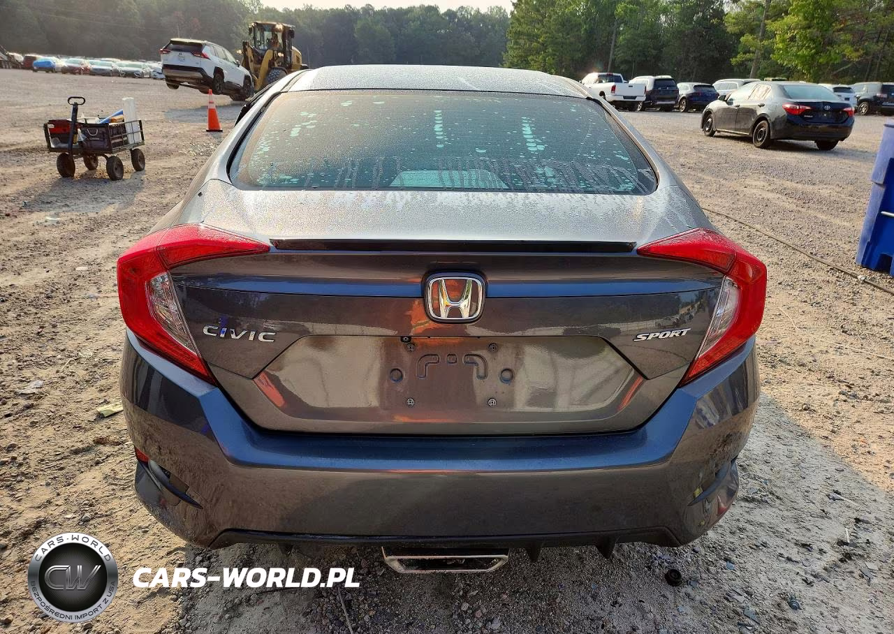 2019 Honda Civic Sport VIN:2HGFC2F89KH602535 - 6
