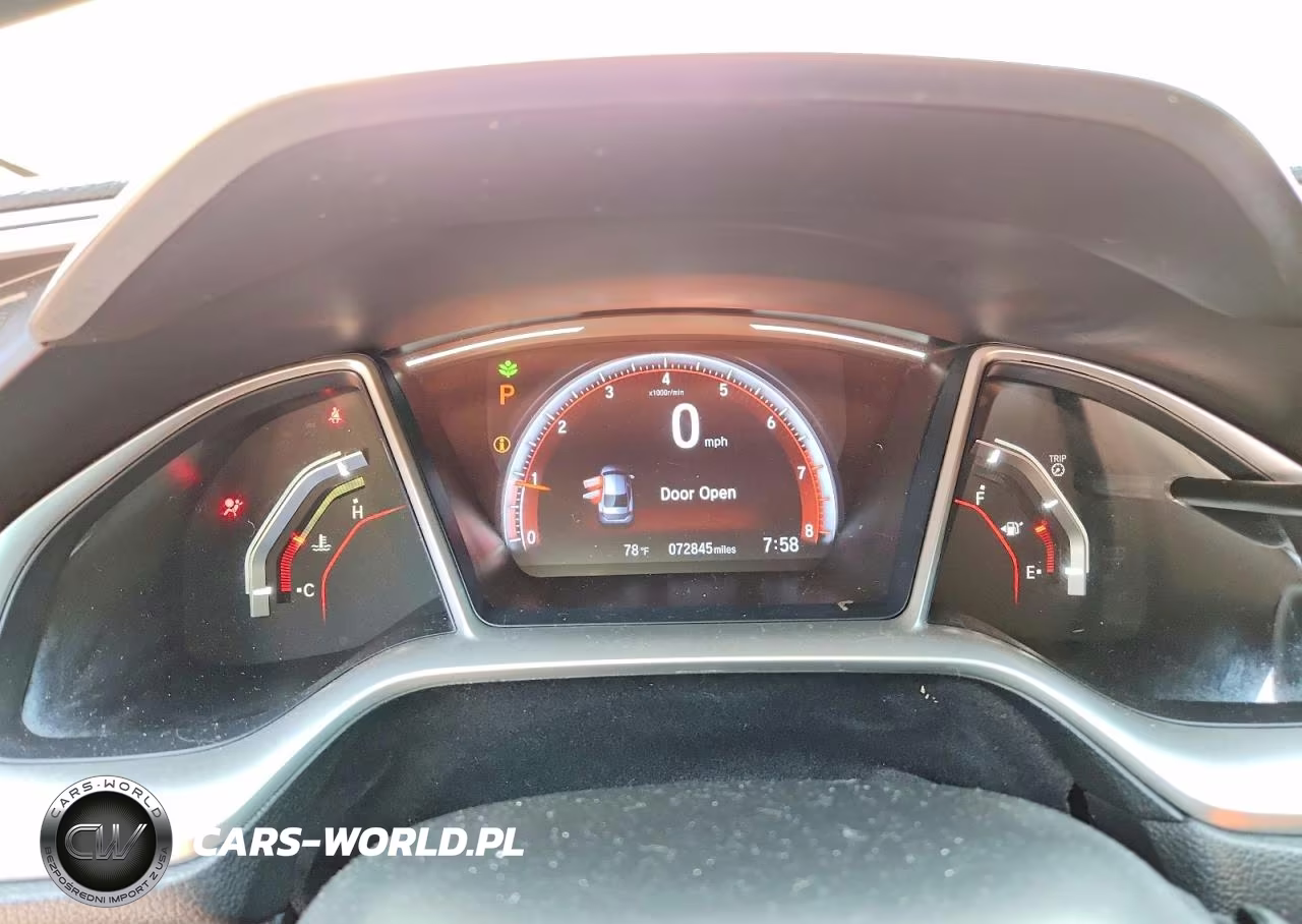 2019 Honda Civic Sport VIN:2HGFC2F89KH602535 - 9