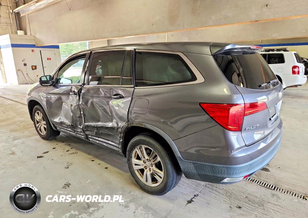 2017 Honda Pilot Lx VIN:5FNYF5H18HB040268 - 2