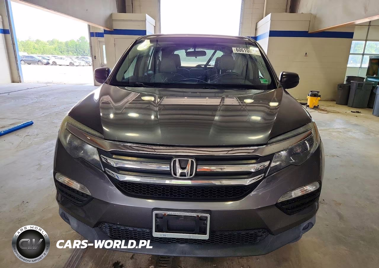 2017 Honda Pilot Lx VIN:5FNYF5H18HB040268 - 5