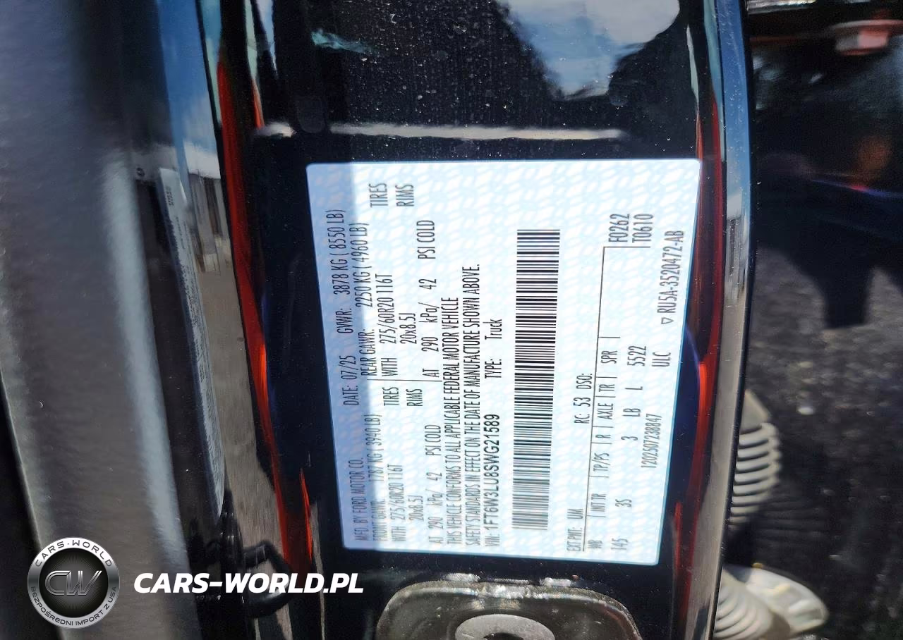 2025 Ford F150 Lightning Xlt VIN:1FT6W3LU8SWG21589 - 12