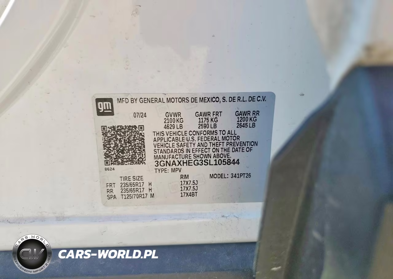 2025 Chevrolet Equinox Lt VIN:3GNAXHEG3SL105844 - 13