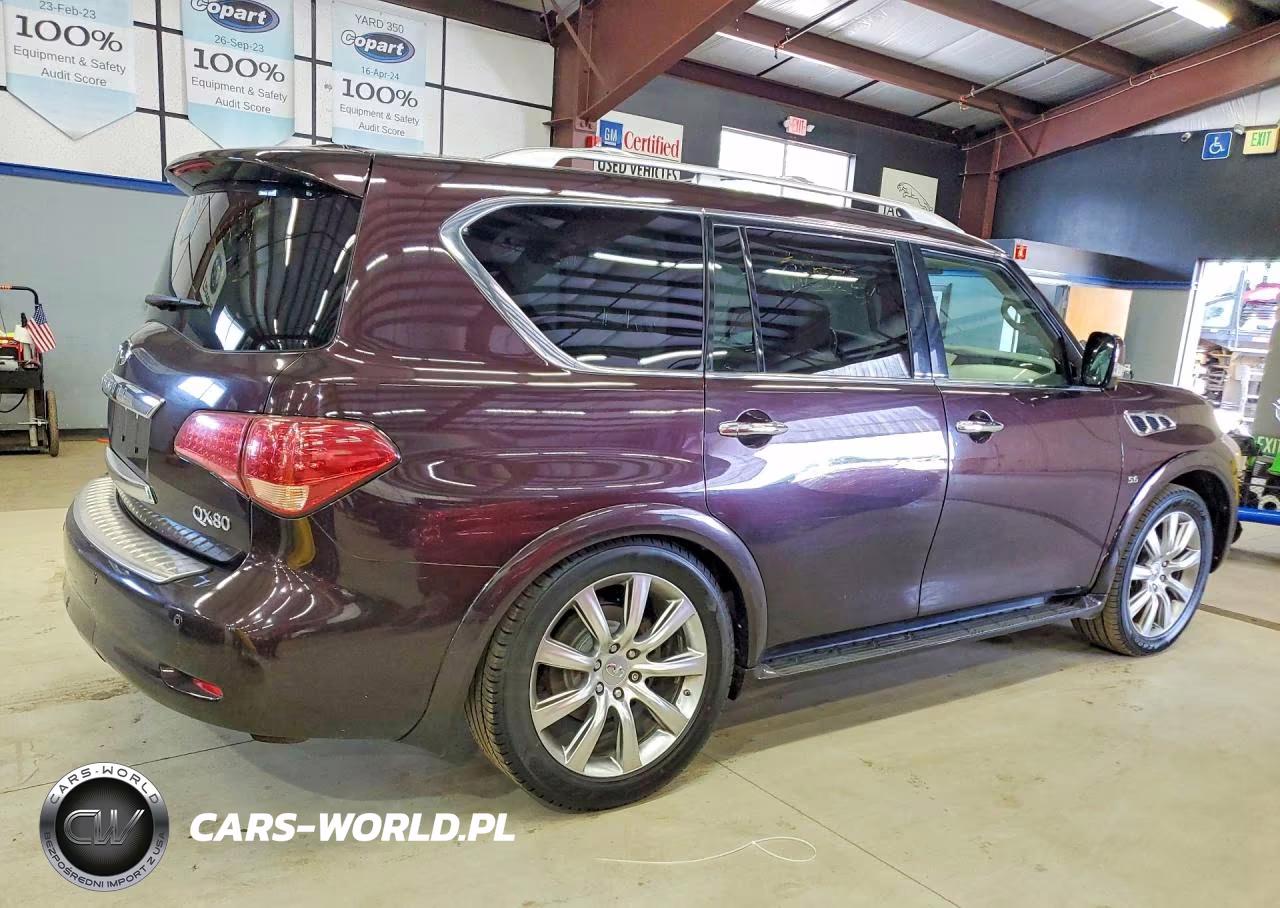 2014 Infiniti Qx80 Base VIN:JN8AZ2NE1E9067613 - 3